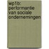 WP1b: Performantie van sociale ondernemingen
