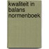 Kwaliteit in balans normenboek