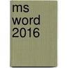 MS Word 2016 by Erik Cuypers