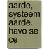 Aarde, systeem aarde. Havo SE CE