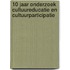 10 jaar onderzoek cultuureducatie en cultuurparticipatie