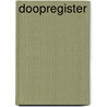 Doopregister door Onbekend