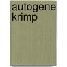 Autogene krimp door B. Baetens