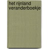 Het Rijnland veranderboekje door Mathieu Weggeman