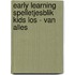 Early learning spelletjesblik kids los - Van alles