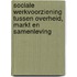 Sociale werkvoorziening tussen overheid, markt en samenleving