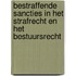 Bestraffende sancties in het strafrecht en het bestuursrecht
