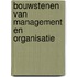 Bouwstenen van management en organisatie