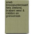 ANWB knooppuntenkaart fiets Zeeland, Brabant west & midden en grensstreek