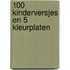 100 kinderversjes en 5 kleurplaten