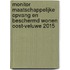 Monitor maatschappelijke opvang en beschermd wonen oost-veluwe 2015