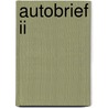 Autobrief II by H.A. Elbert