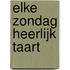 Elke zondag heerlijk taart