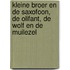 Kleine Broer en de saxofoon, de olifant, de wolf en de muilezel