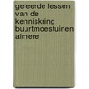 Geleerde lessen van de Kenniskring Buurtmoestuinen Almere by M. Vijn