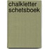 Chalkletter schetsboek