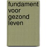 Fundament voor gezond leven by Willem Wansink