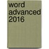 Word Advanced 2016