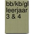 BB/KB/GL leerjaar 3 & 4