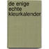 De enige echte kleurkalender