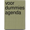 Voor Dummies agenda door Onbekend