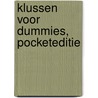 Klussen voor Dummies, pocketeditie by Katie Hamilton