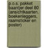 P.O.S. pakket Baantjer deel 80 (ansichtkaarten, boekenleggers, raamsticker en poster)