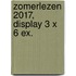 Zomerlezen 2017, display 3 x 6 ex.