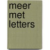 Meer met letters by Martine Boere