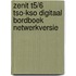 Zenit T5/6 tso-kso Digitaal bordboek netwerkversie