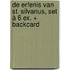 De erfenis van St. Silvanus, set à 6 ex. + backcard