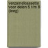 verzamelcassette voor delen 5 t/m 8 (leeg)