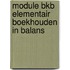 Module BKB Elementair boekhouden in Balans