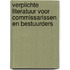 Verplichte literatuur voor commissarissen en bestuurders