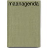 Maanagenda by Marjanne Hess-van Klaveren