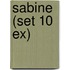 Sabine (set 10 ex)