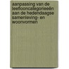 Aanpassing van de leeflooncategorieeën aan de hedendaagse samenleving- en woonvormen door Tine van Regenmortel