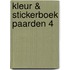 Kleur & Stickerboek Paarden 4