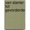 Van starter tot gevorderde by Jim Allen