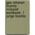 GPS Rekenen licentie inclusief werkboek, 1 jarige licentie