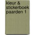 Kleur & Stickerboek Paarden 1