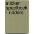 Sticker Speelboek - Ridders
