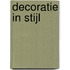 Decoratie in stijl