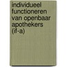 Individueel functioneren van openbaar apothekers (IF-A) door M. Teichert