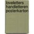 Loveletters handletteren posterkarton