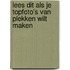 Lees dit als je topfoto's van plekken wilt maken