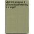 VBTL 5/6 Analyse 2 Differentiaalrekening A 7 u GO!