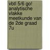 VBTL 5/6 GO! Analytische vlakke meetkunde van de 2de graad 7u by Unknown