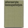 Allereerste leesspelletjes door Znu