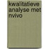 Kwalitatieve analyse met NVivo